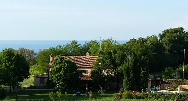 Holiday Farmhouse with Sea View and Swimming Pool Le Marche Italy